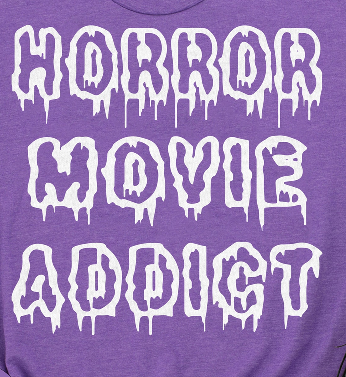 Horror Movie Addict Halloween T Shirt