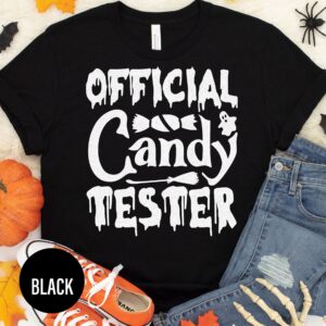 Official Candy Tester Halloween T Shirt