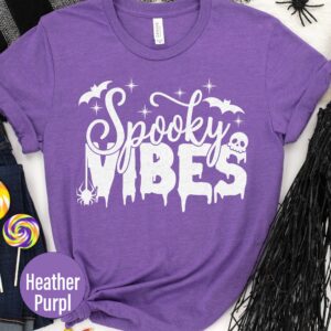 Spooky Vibes Halloween T Shirt