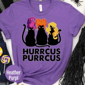 Hurrcus Purrcus Sanderson Sisters Halloween T Shirt