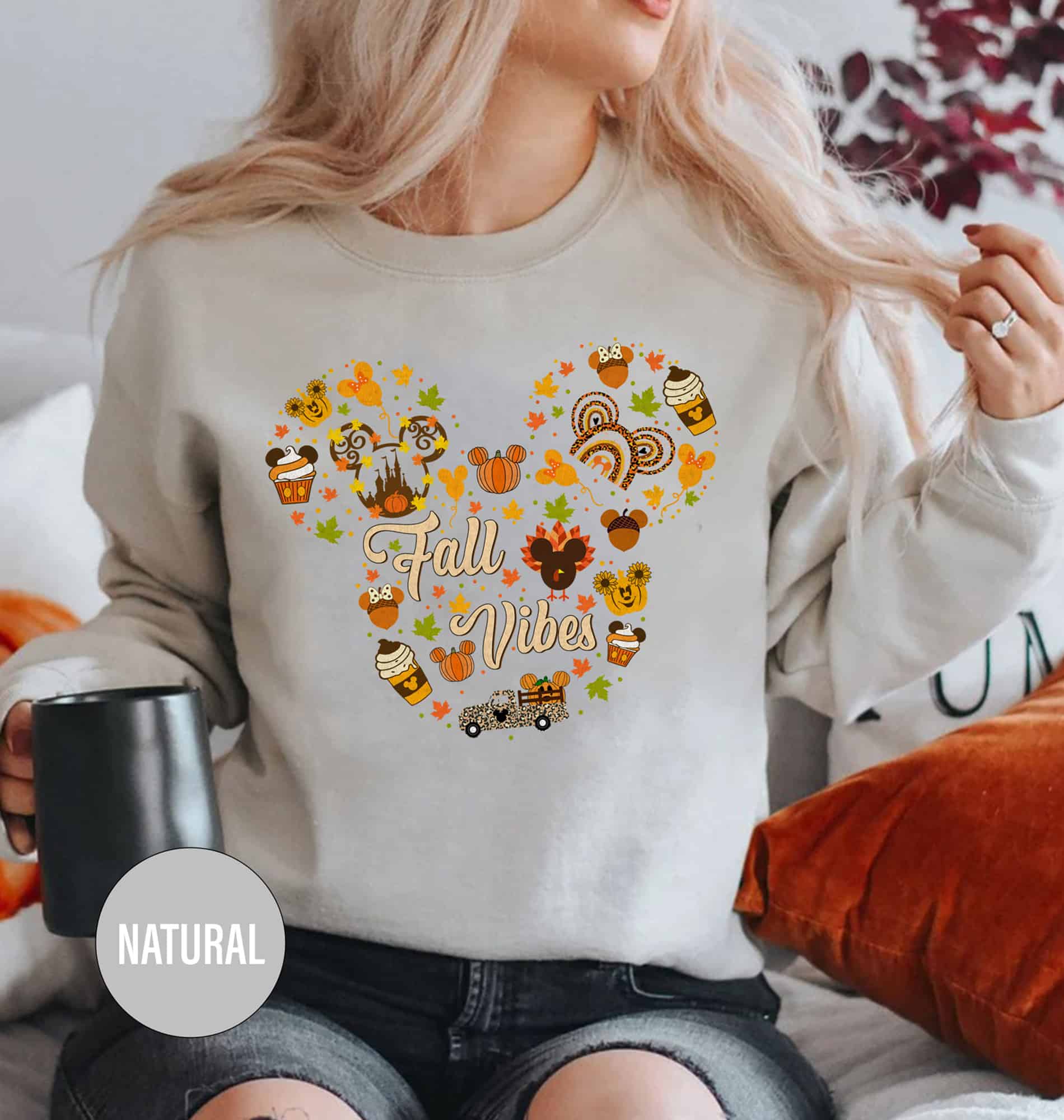 Disney Fall Vibes Tee - Autumn Magic From Holidayshirts