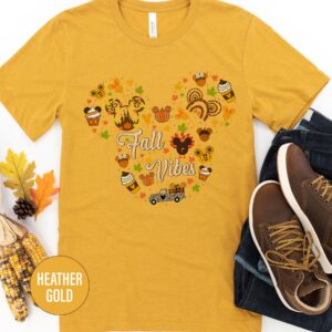 Disney Fall Vibes Tee - Autumn Magic From Holidayshirts