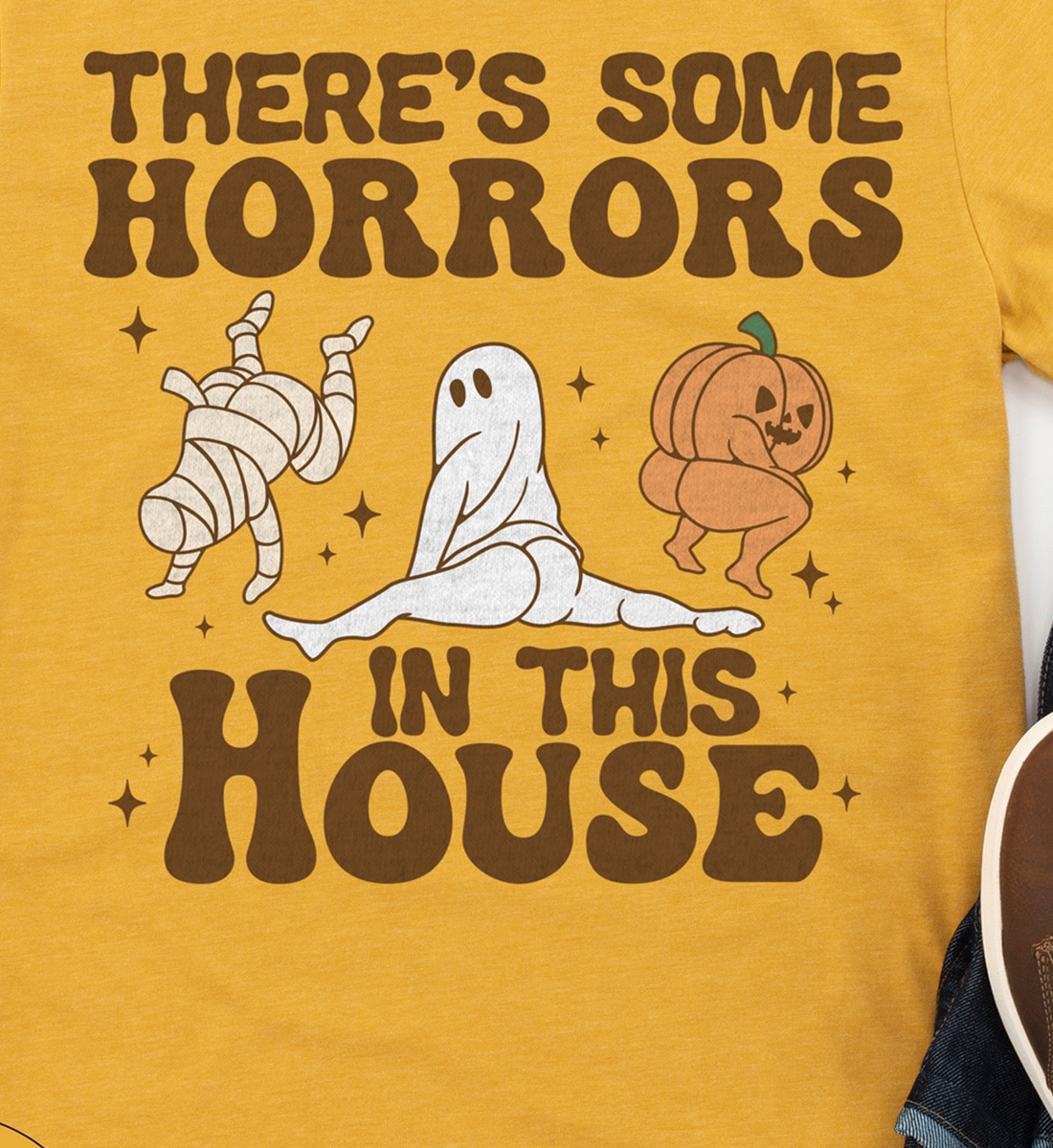 Spooky House Horror Tee From Holidayshirts