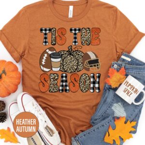Holidayshirts.com's 'tis The Season Fall Football Tee