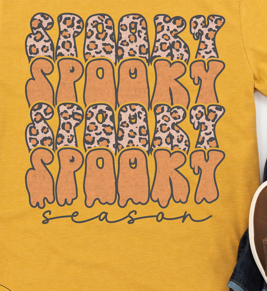 Fall Lepard Spooky Shirt - Holidayshirts Special