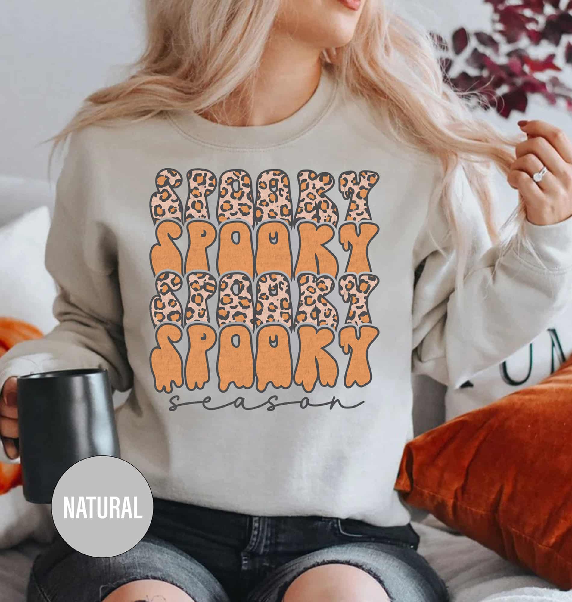 Fall Lepard Spooky Shirt - Holidayshirts Special