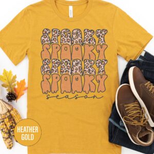 Fall Lepard Spooky Shirt - Holidayshirts Special