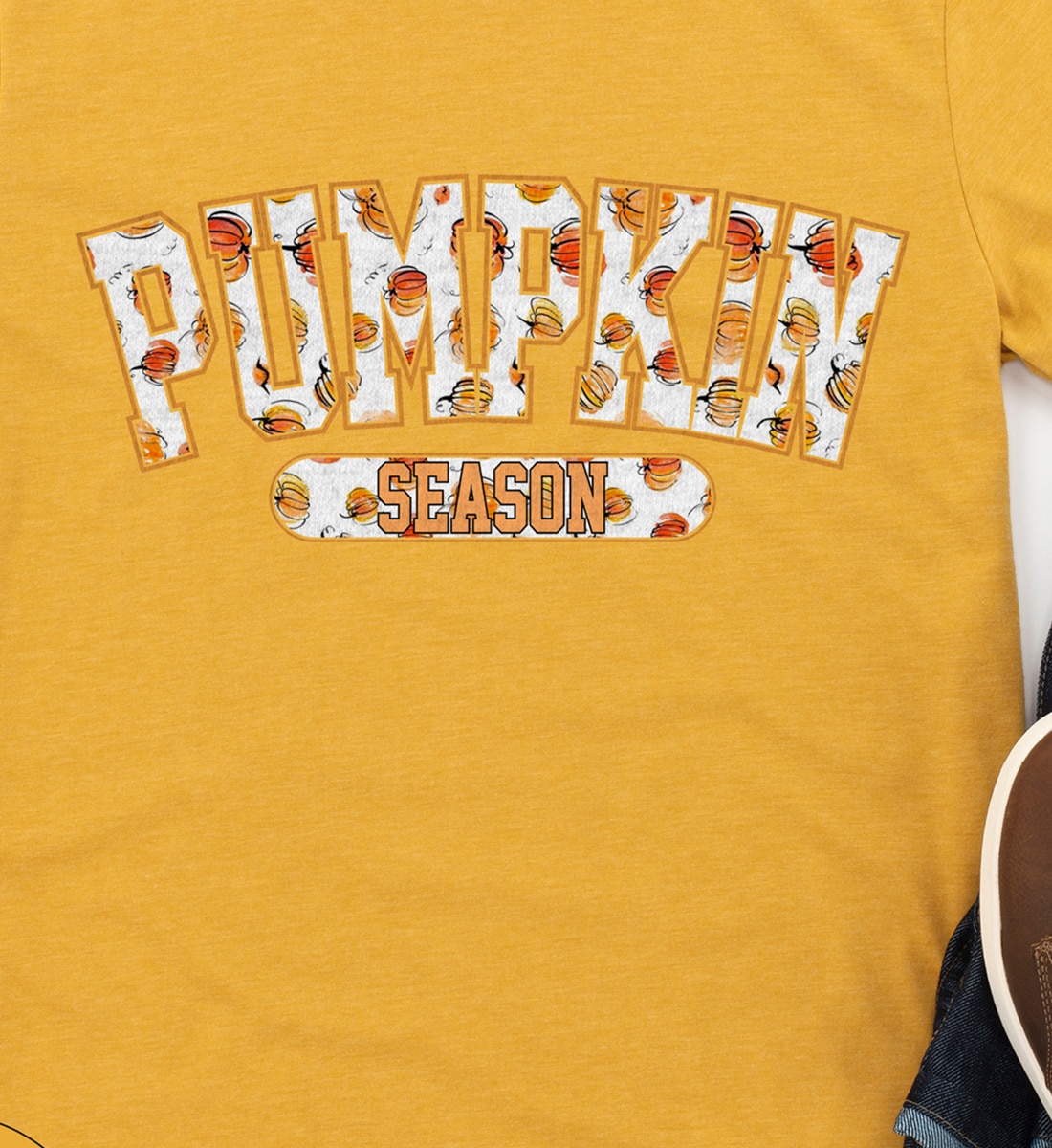 Uni Pumpkin Season Tee - Holidayshirts.com