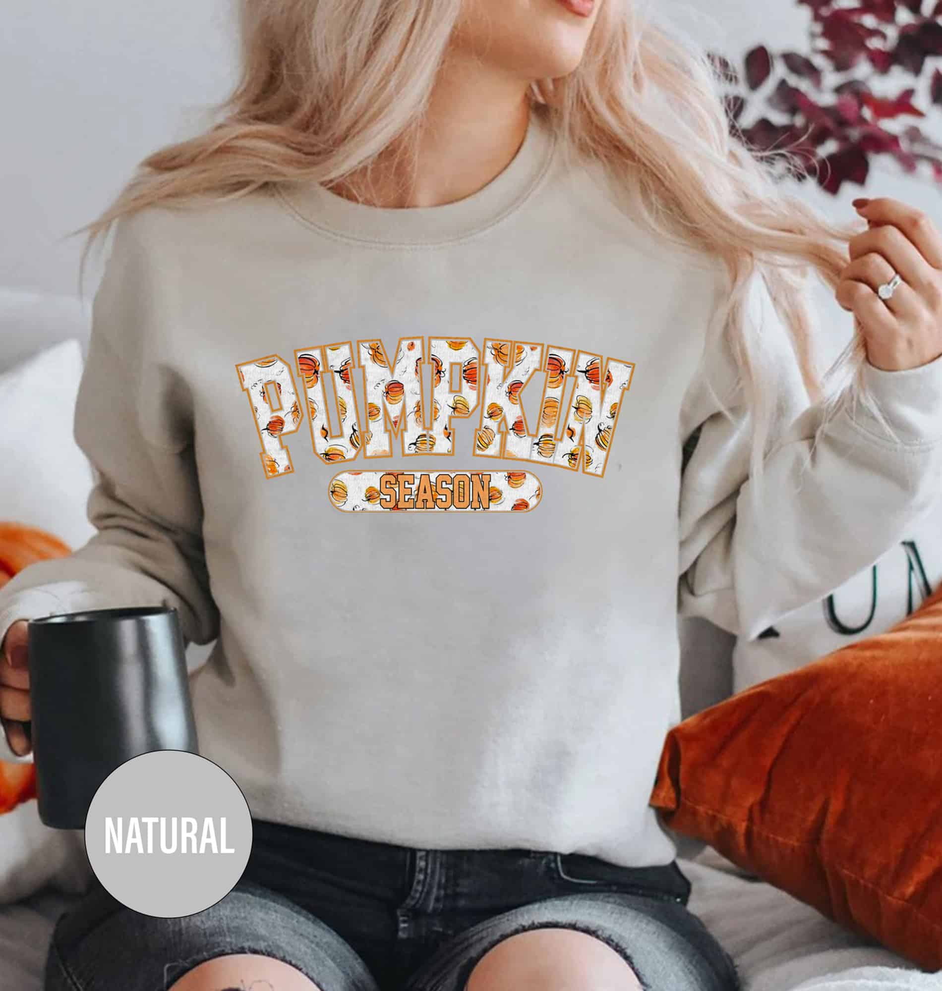 Uni Pumpkin Season Tee - Holidayshirts.com