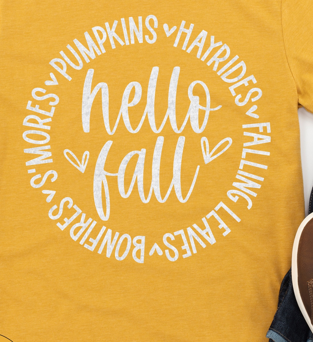 Autumn Embrace Hello Fall Tee From Holidayshirts