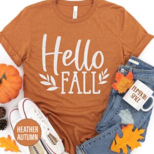Hello Fall Limited Edition Tee - Holidayshirts.com