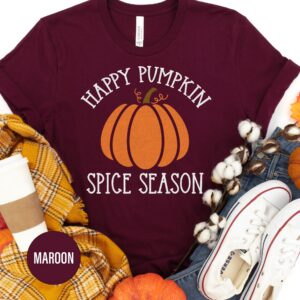 Happy Pumpkin Spice Fall Tee - Holidayshirts