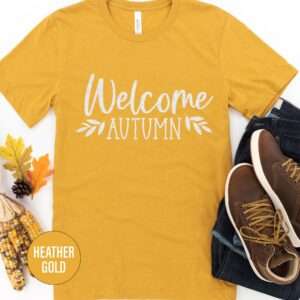 Autumn Embrace - Fall-themed Tee From Holidayshirts