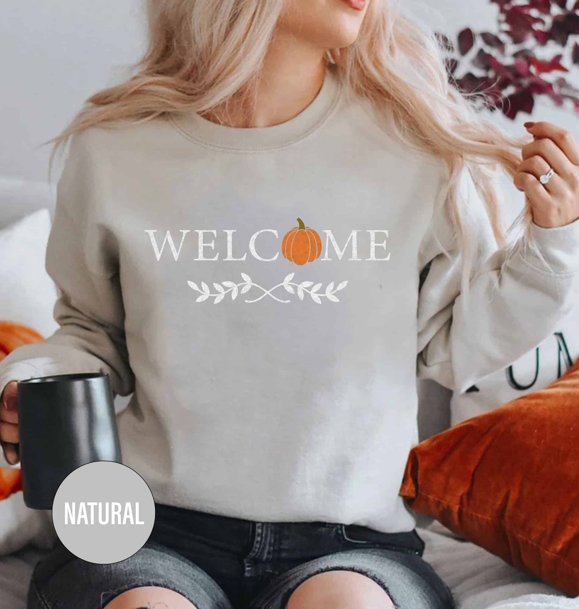 Charming Welcome Pumpkin Tee From Holidayshirts