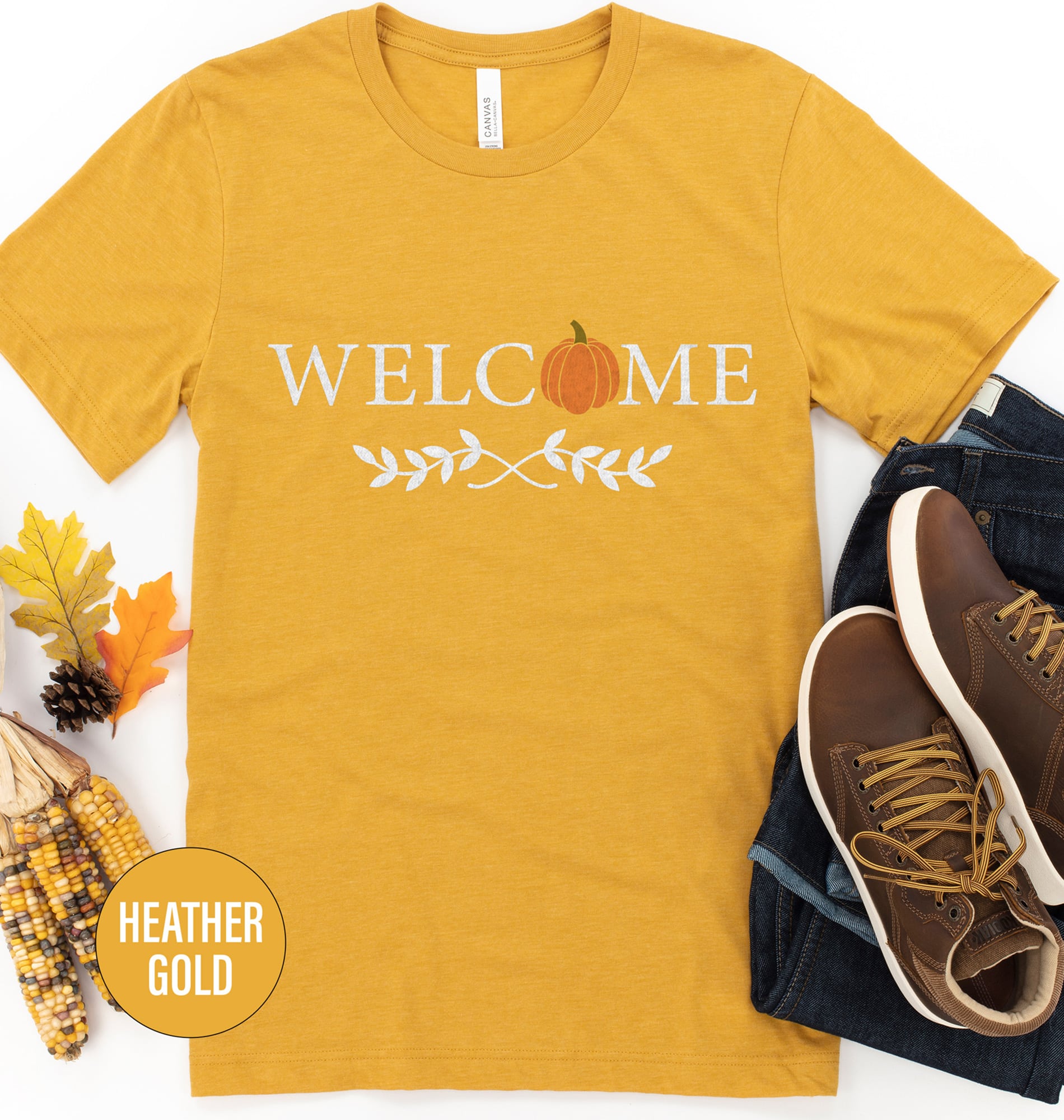 Charming Welcome Pumpkin Tee From Holidayshirts