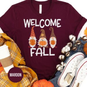 Autumn Arrival Gnomes Tee - Holidayshirts.com
