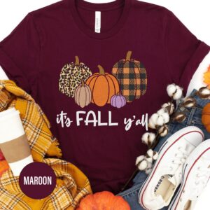 Autumn-ready 'it's Fall Y'all' Pumpkin Tee