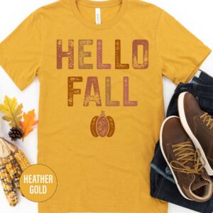 Autumn Embrace Hello Fall Tee From Holidayshirts