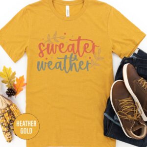 Autumn Bliss Cozy Sweater Tee - Holidayshirts.com