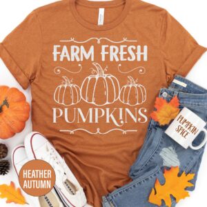 Farm Fresh Pumpkin Tee - Holidayshirts.com Exclusive