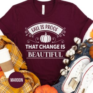 Autumn Splendor Tee - Embrace Change From Holidayshirts