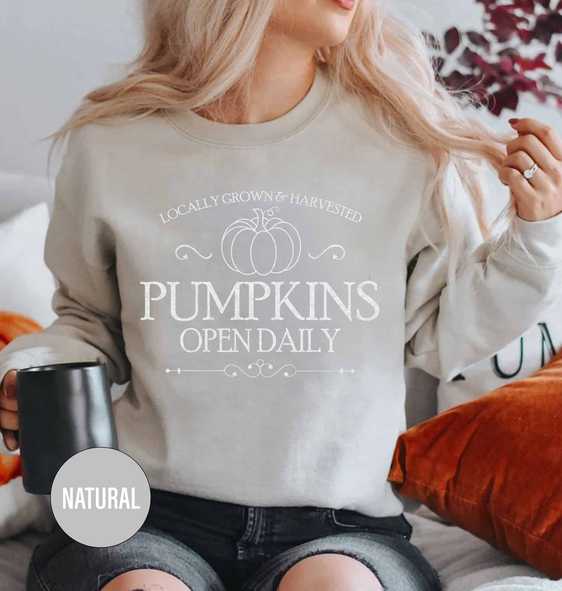 Daily Fall Pumpkin Tee - Holidayshirts.com