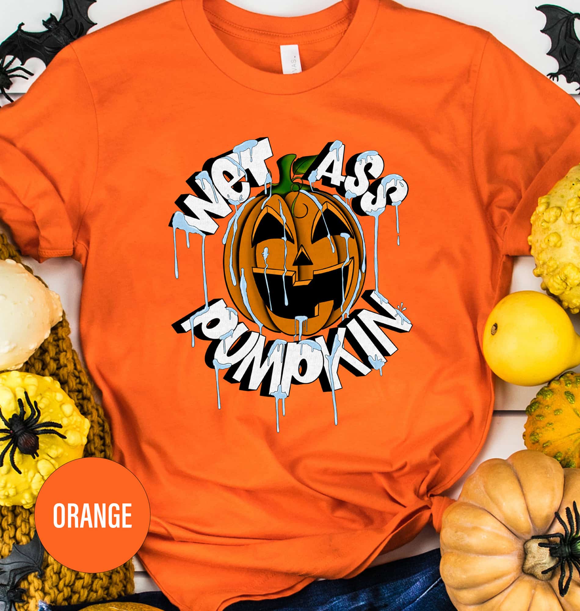 Wet Ass Pumpkin Halloween T Shirt