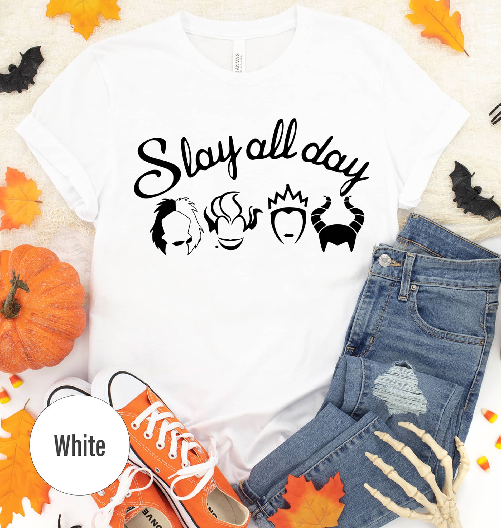 Slay All Day Disney Halloween Halloween T Shirt