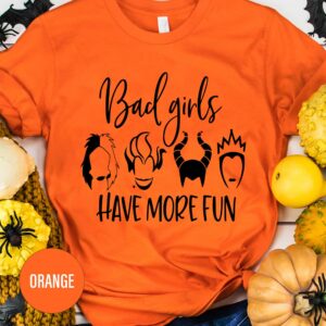 Bad Girls Have More Fun Disney Halloween T Shirt
