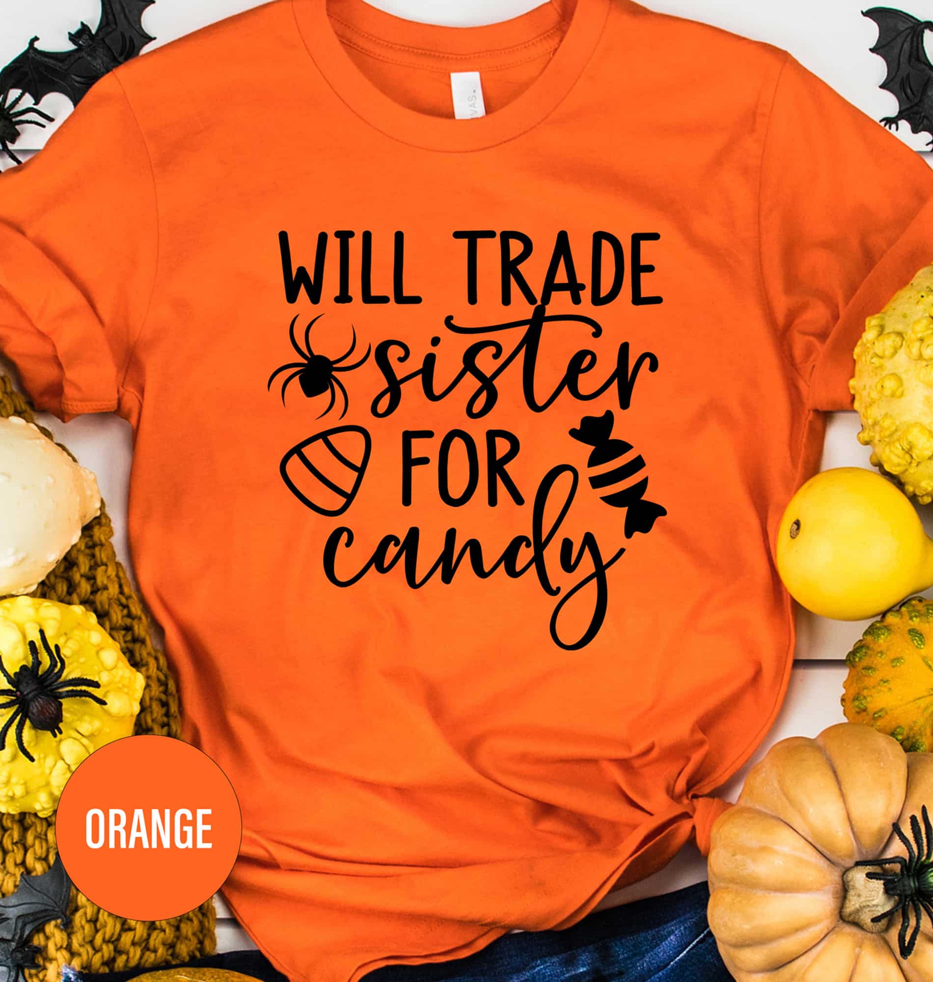 Will Trade Sister For Candy Halloween T Shirt