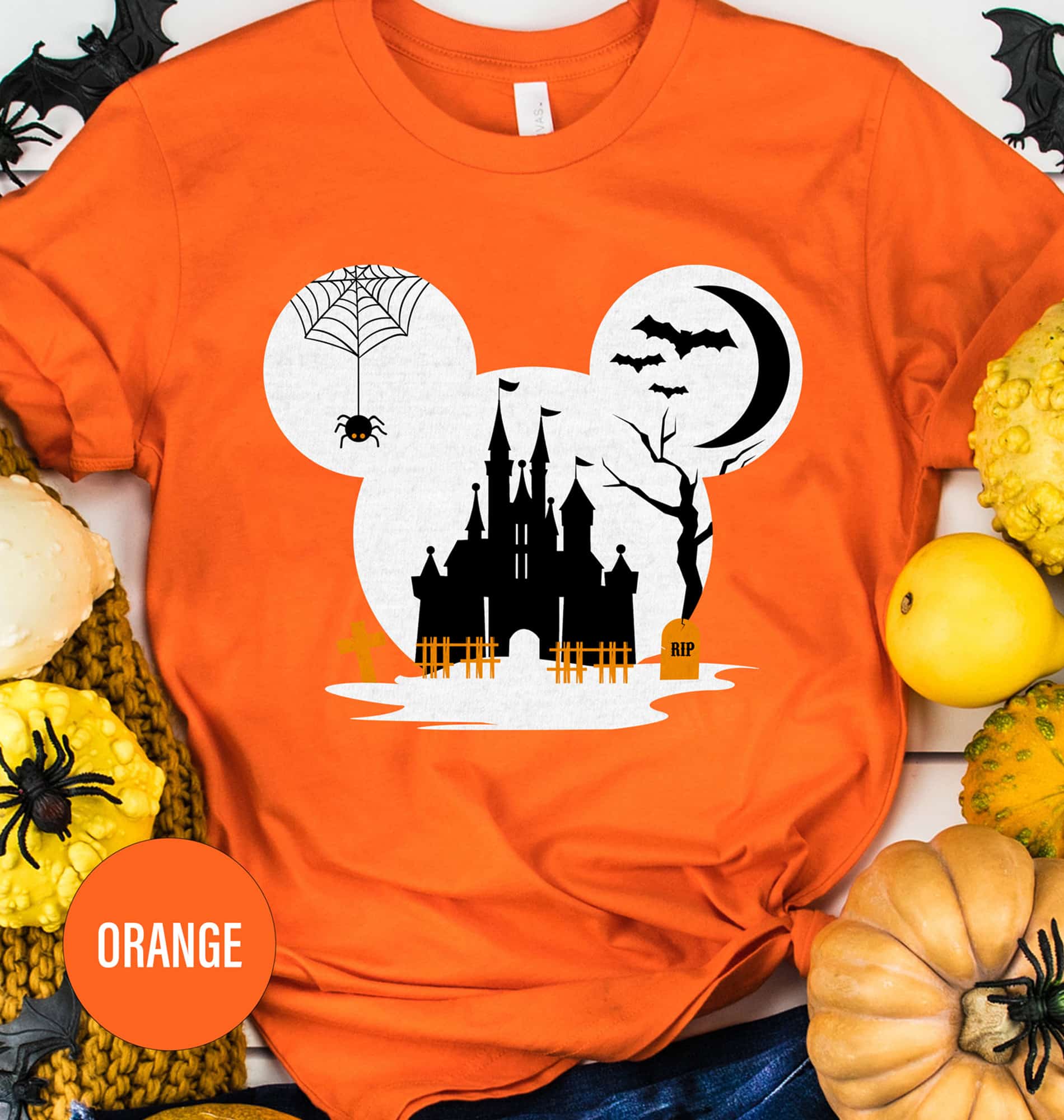 Disney Castle Spooky Halloween Halloween T Shirt