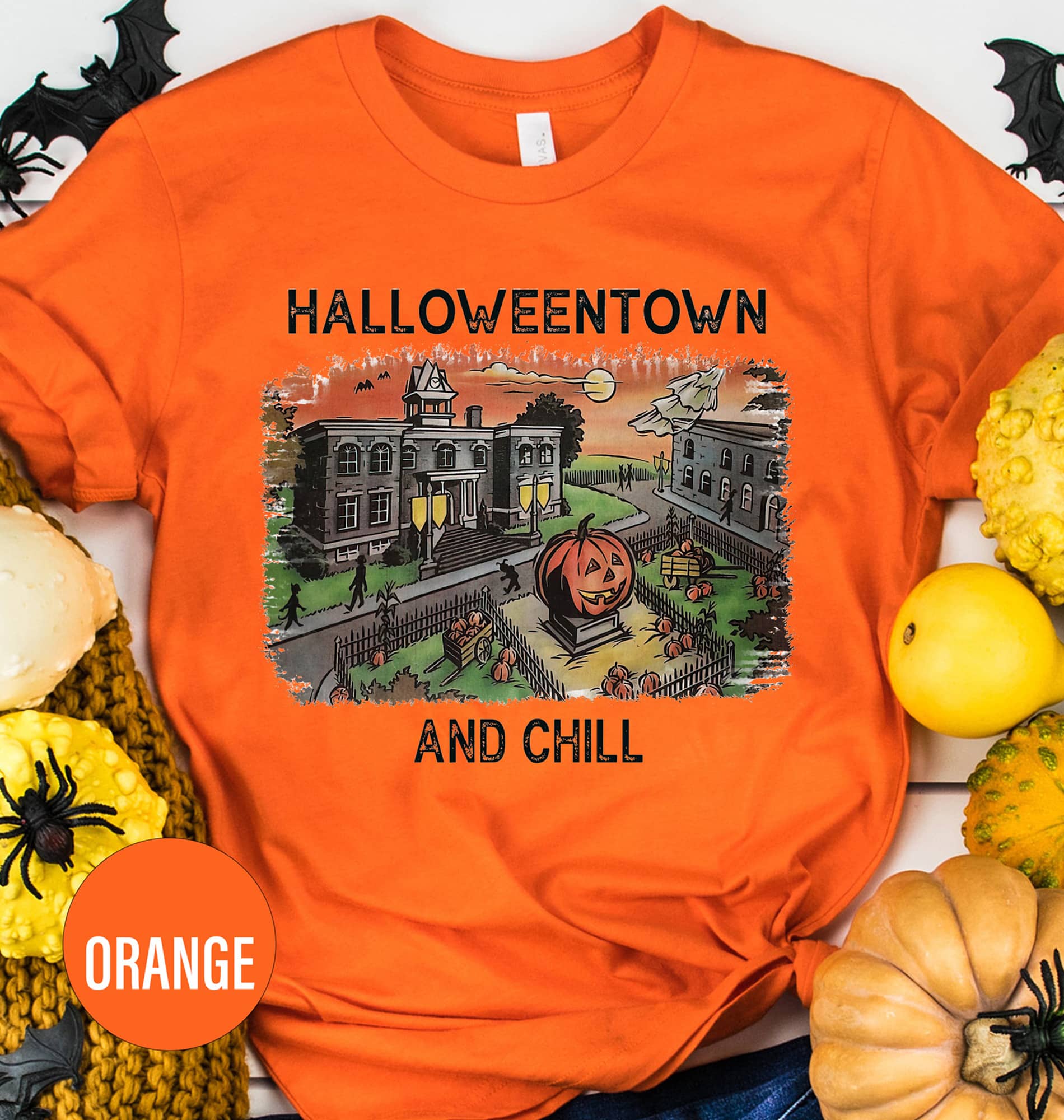 Halloweentown And Chill Halloween T Shirt