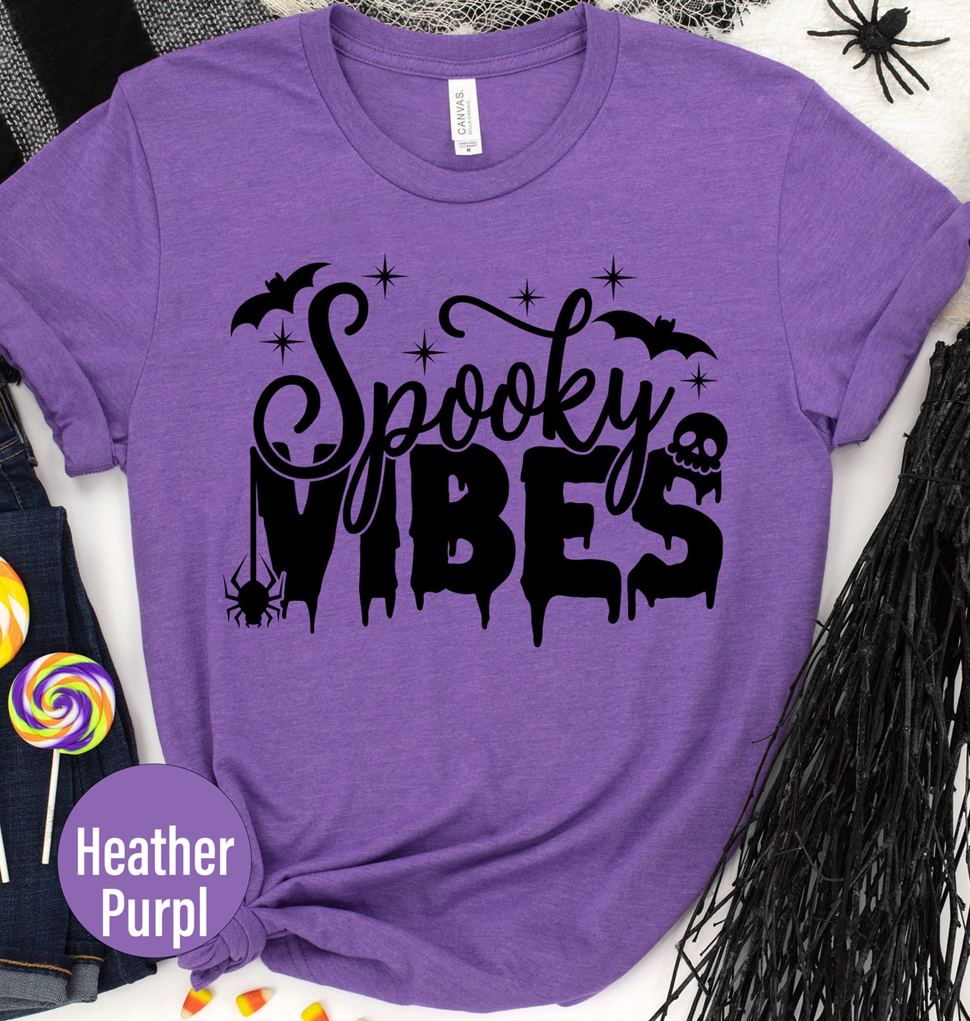 Spooky Vibes Halloween T Shirt
