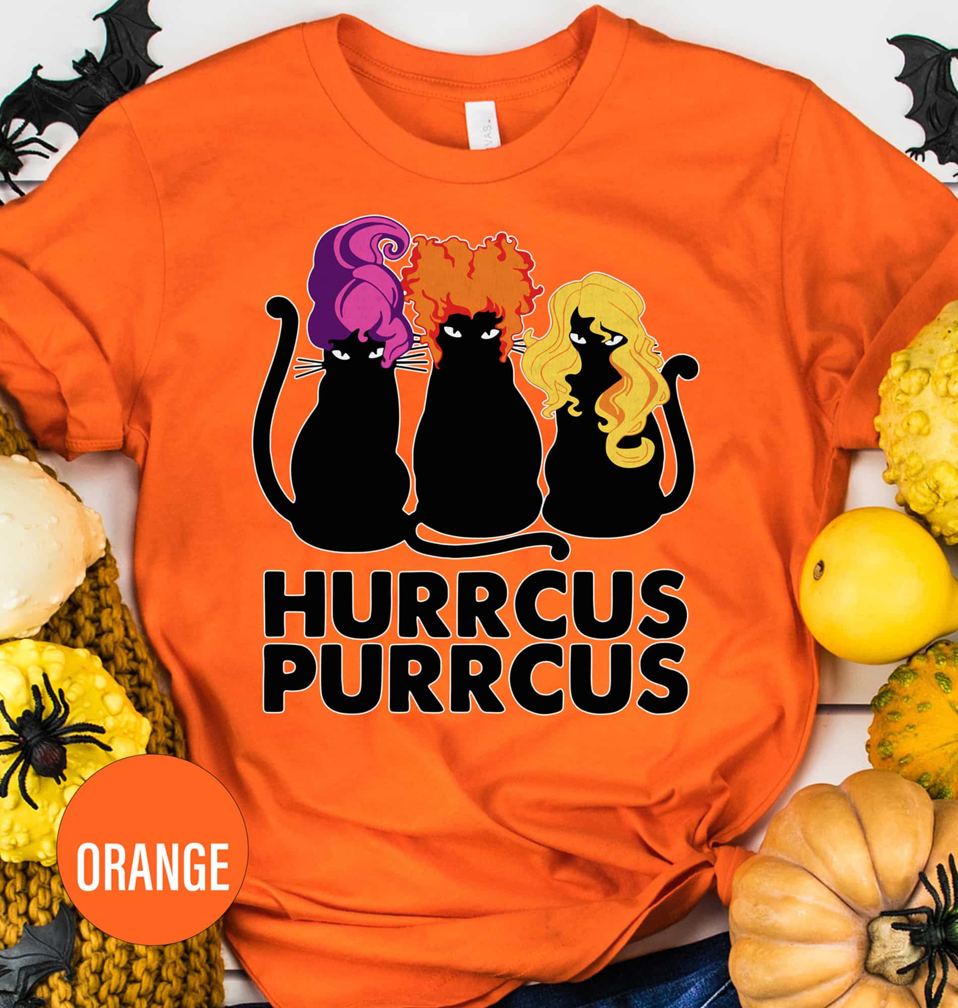 Hurrcus Purrcus Sanderson Sisters Halloween T Shirt