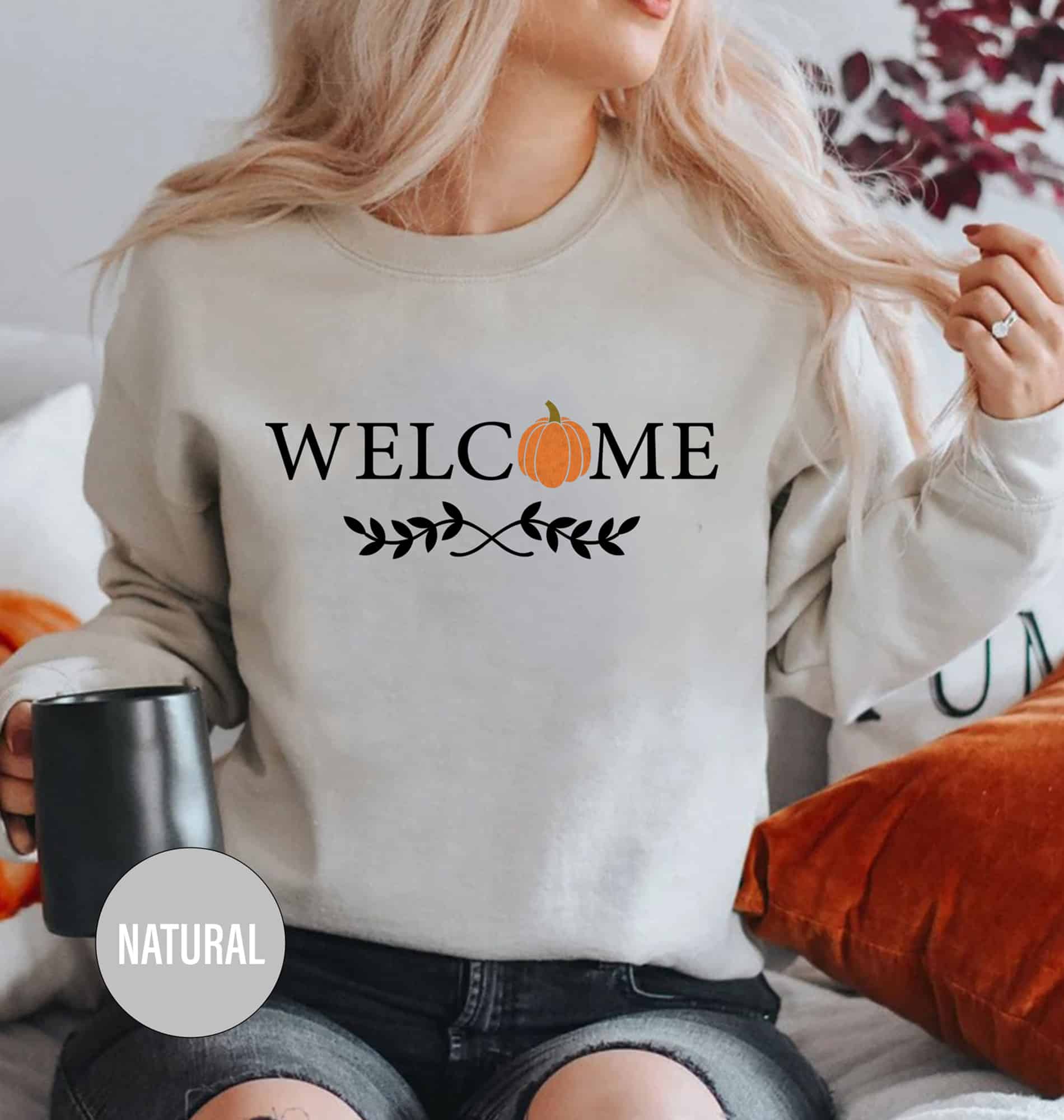 Charming Welcome Pumpkin Tee From Holidayshirts