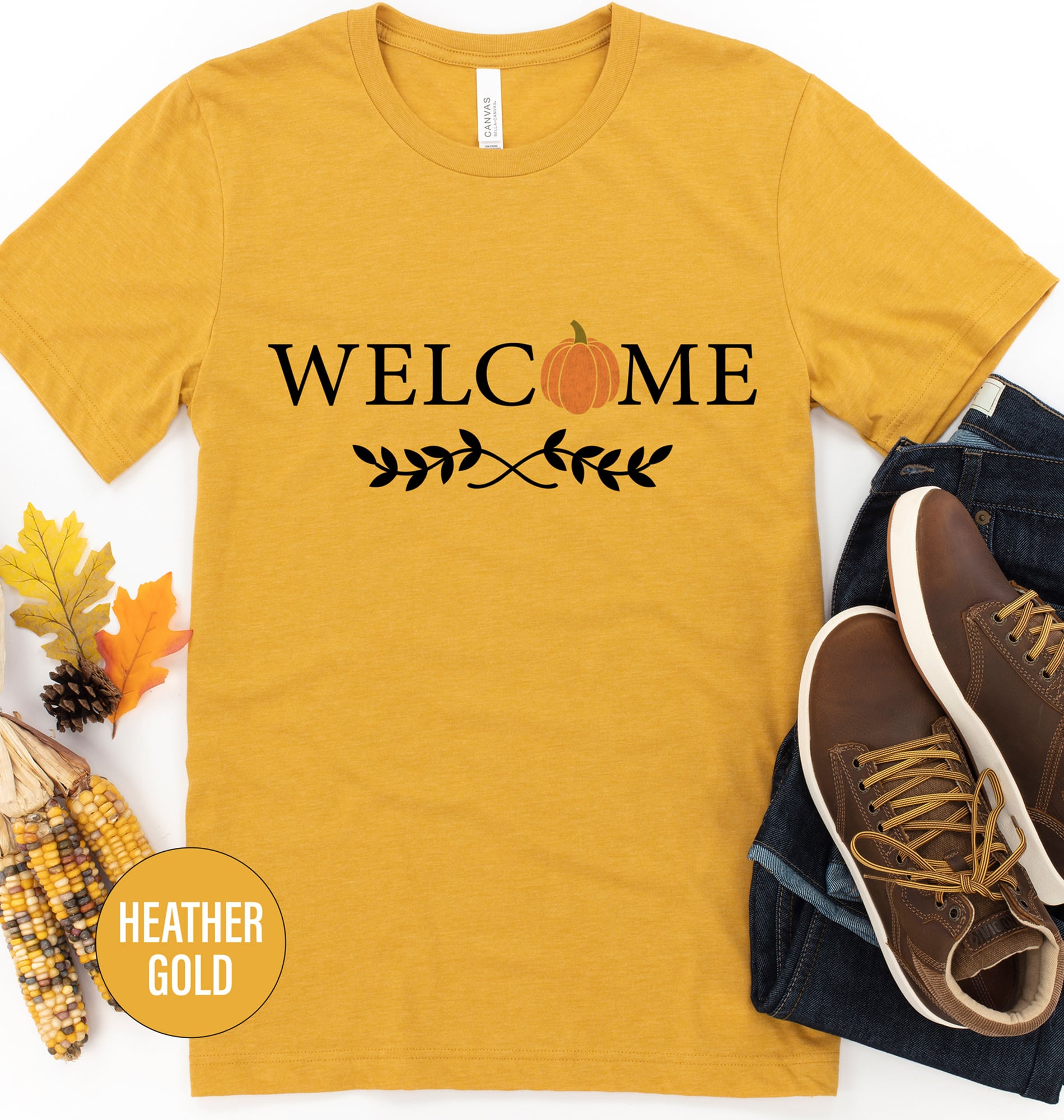 Charming Welcome Pumpkin Tee From Holidayshirts