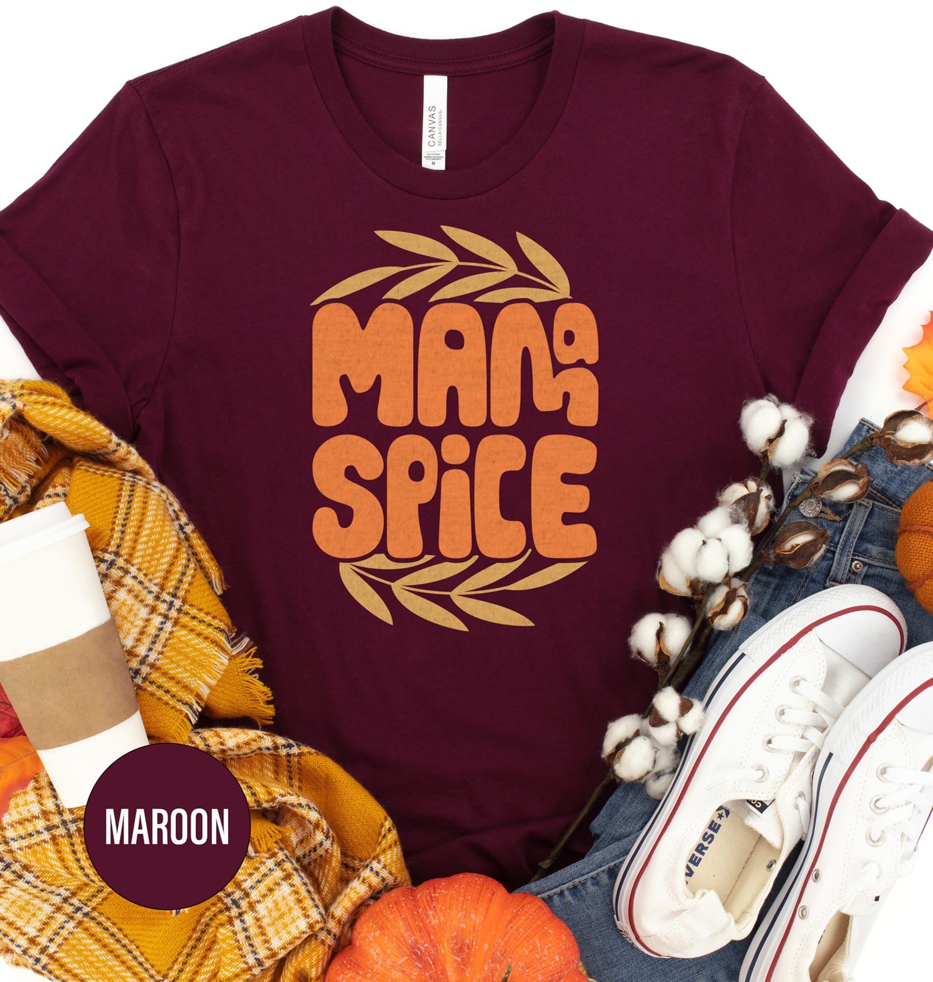 Holidayshirts.com's Mama Spice Autumn Tee