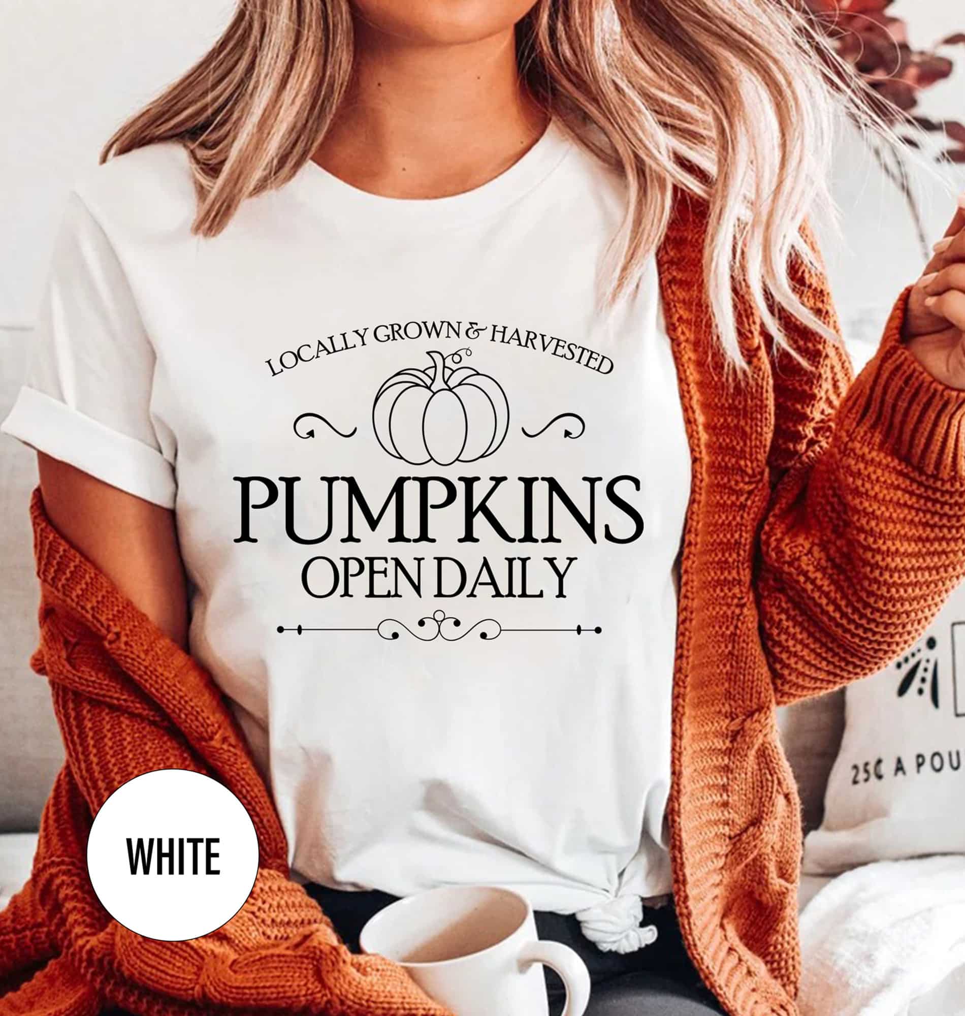 Daily Fall Pumpkin Tee - Holidayshirts.com