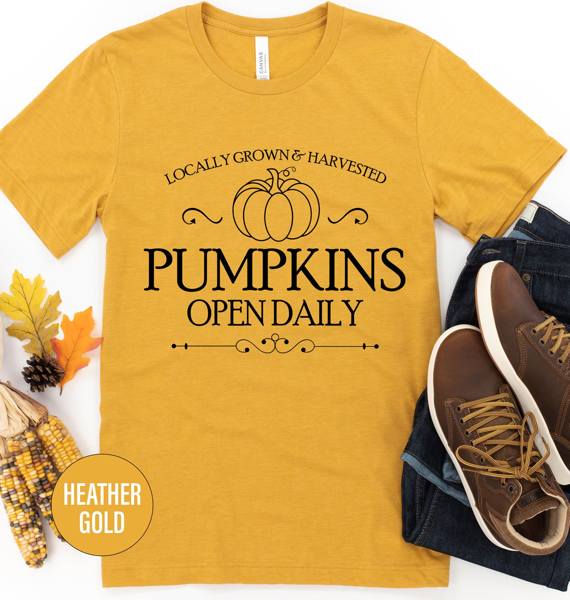 Daily Fall Pumpkin Tee - Holidayshirts.com
