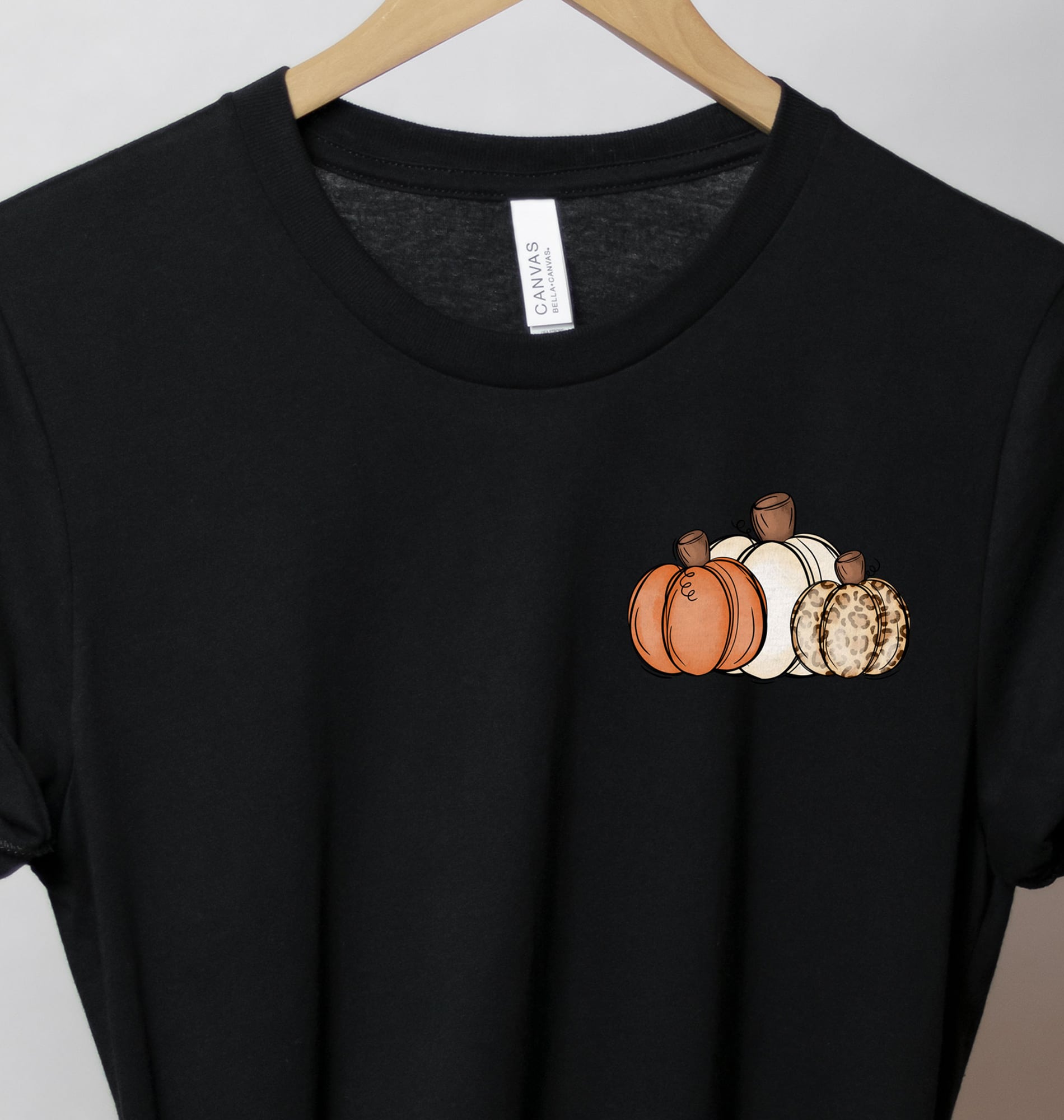 Autumn Leopard-pumpkin Tee From Holidayshirts