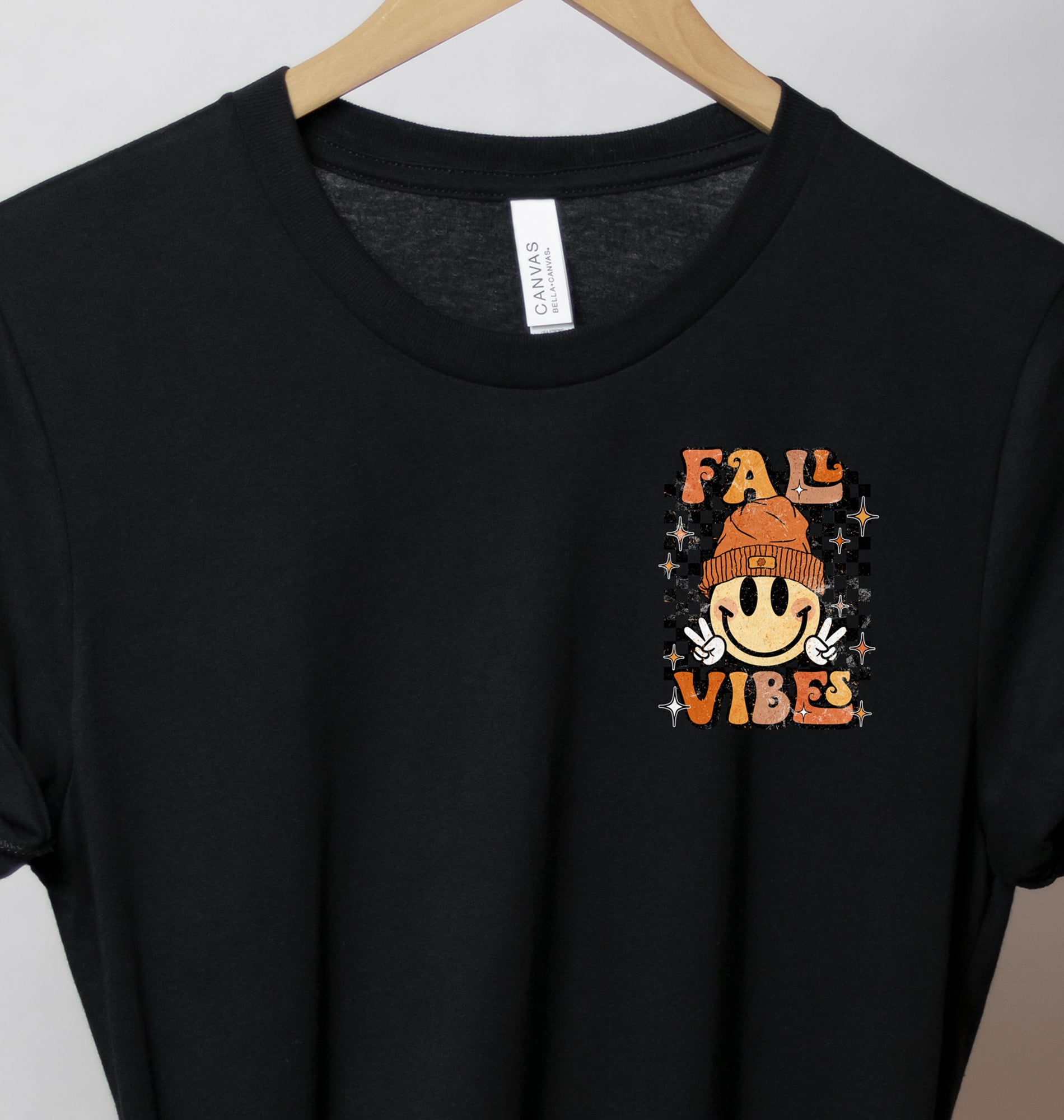 Fall Vibes Vintage-style Tee From Holidayshirts