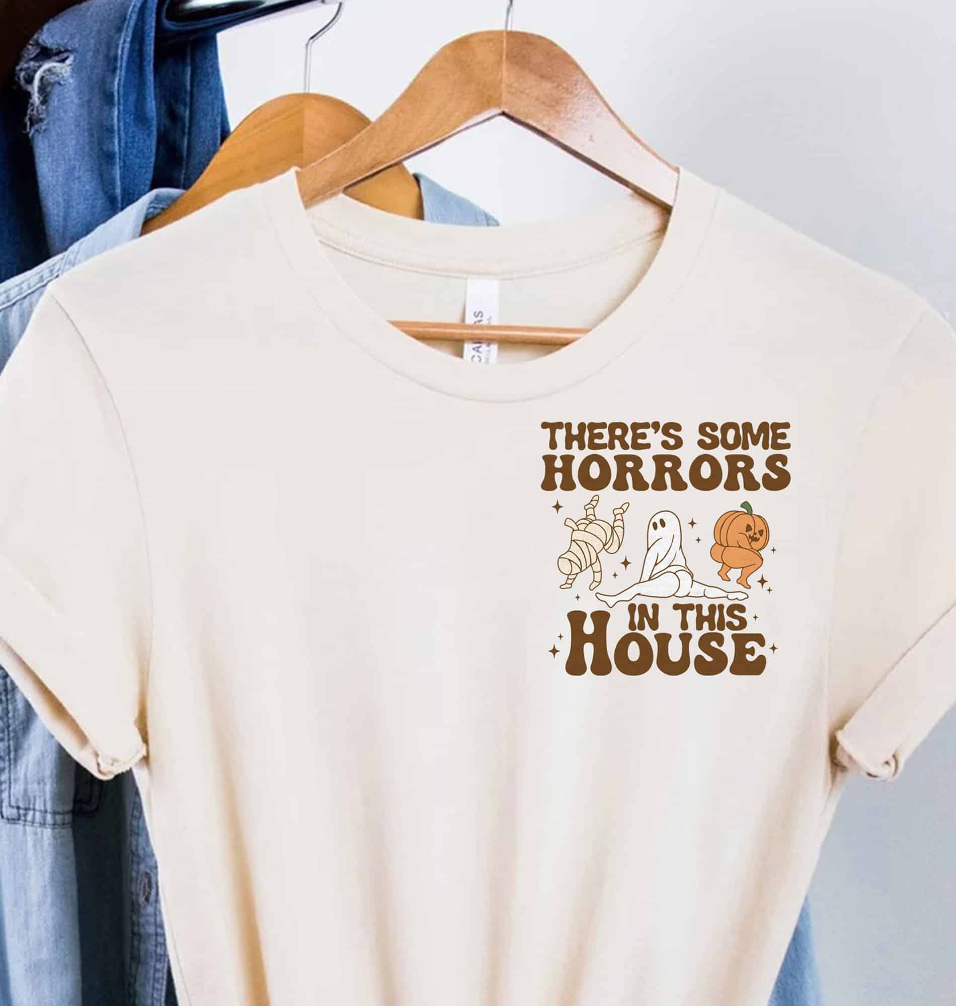 Spooky House Horror Tee From Holidayshirts