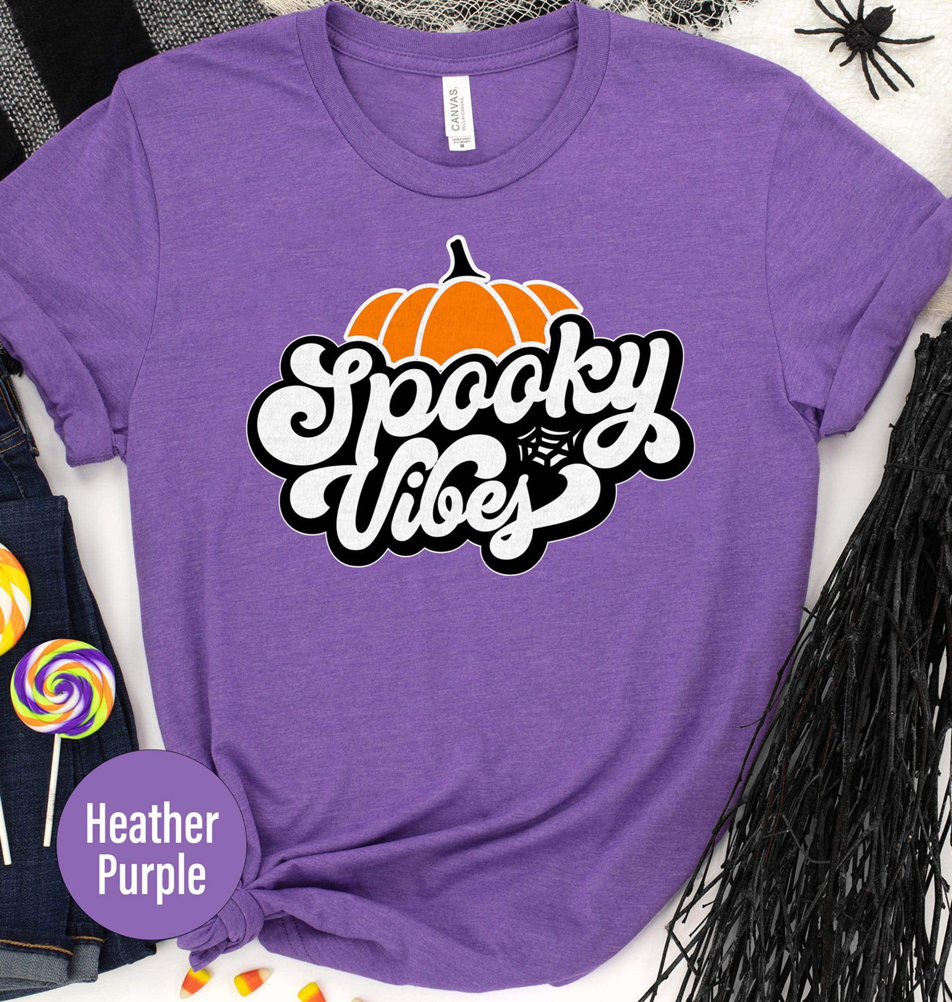 Spooky Vibes Halloween T Shirt