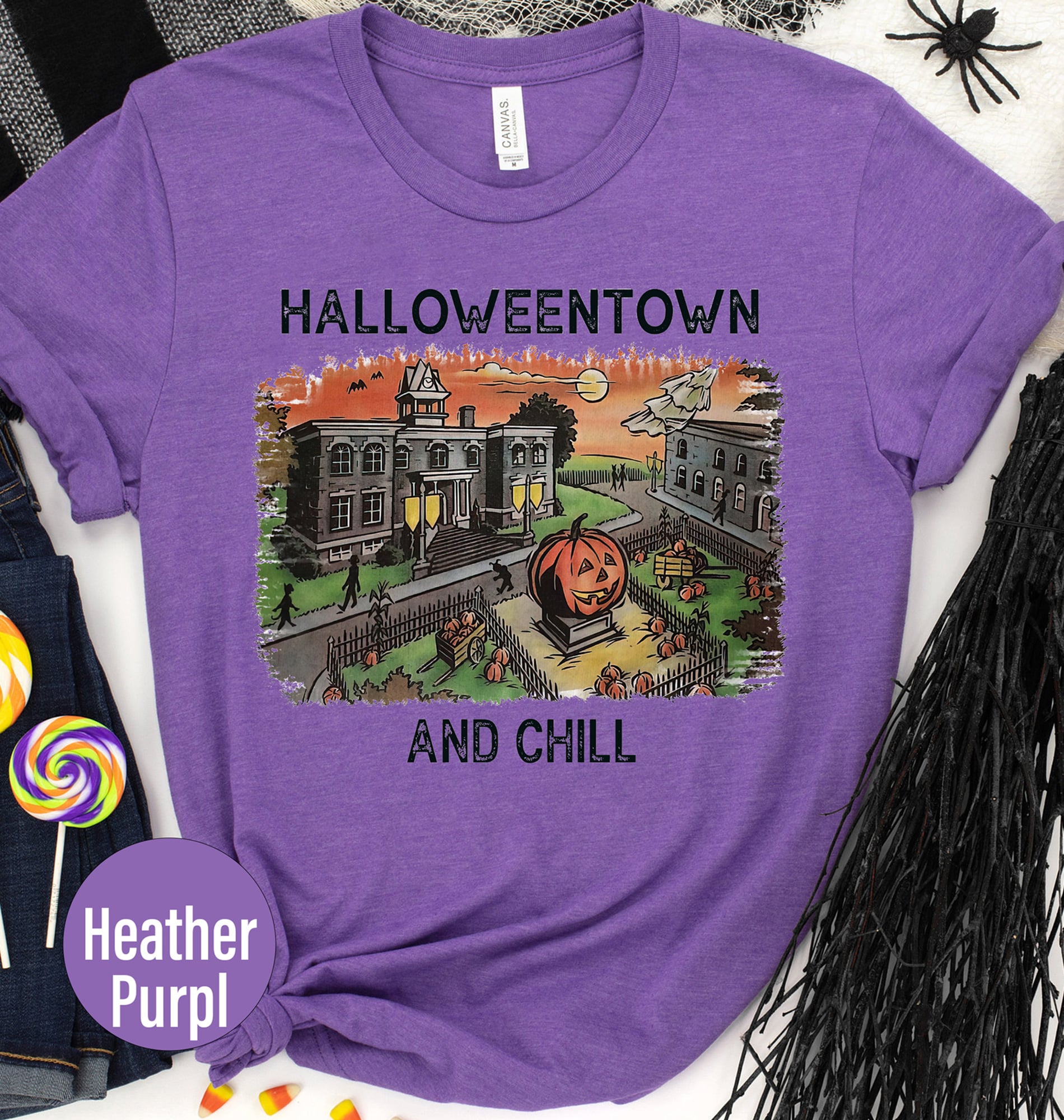 Halloweentown And Chill Halloween T Shirt