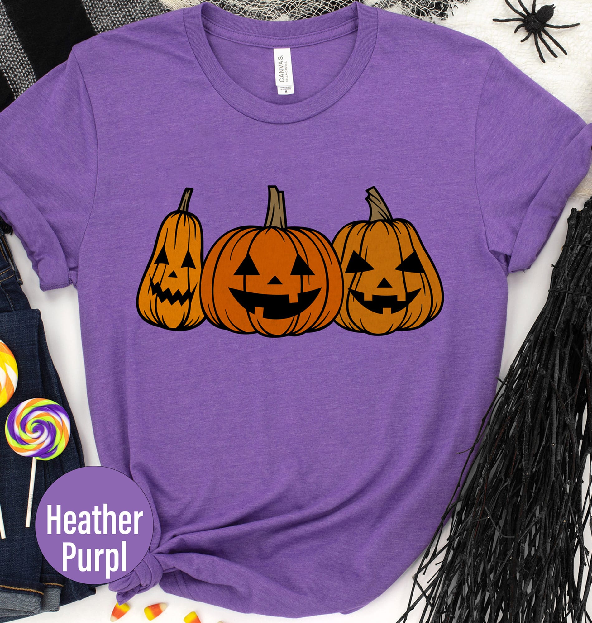 Fall Pumpkin Halloween T Shirt