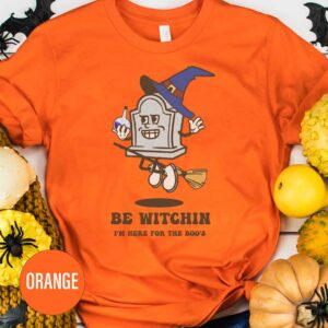 Funky Be Witchin' Halloween Tee - Holidayshirts.com