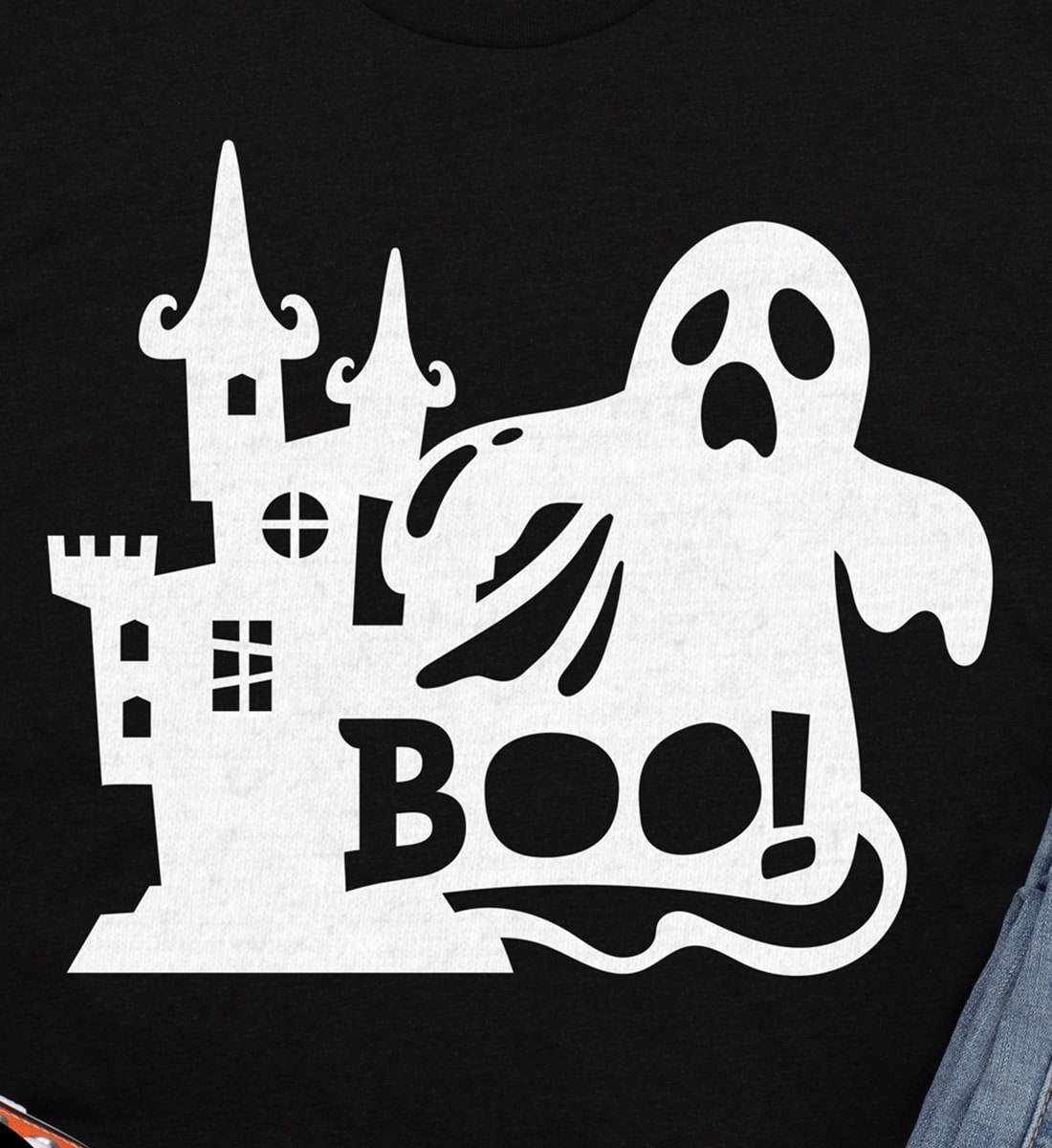 Spooky Ghost Boo Tee - Halloween Special