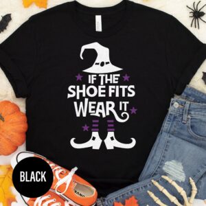 Spooky Halloween Shoe Fit Tee - Holidayshirts.com