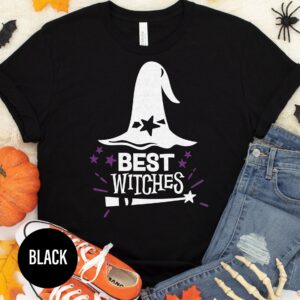 Spooky Chic Witch Comfy Tee - Halloween Special