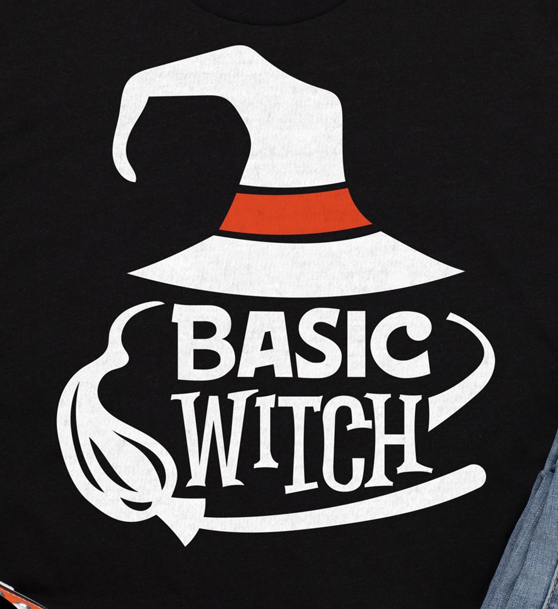 Spooky Basic Witch Tee - Halloween Special